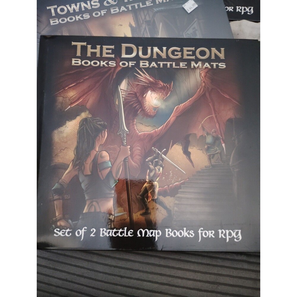 The Dungeon Books of battle Mats